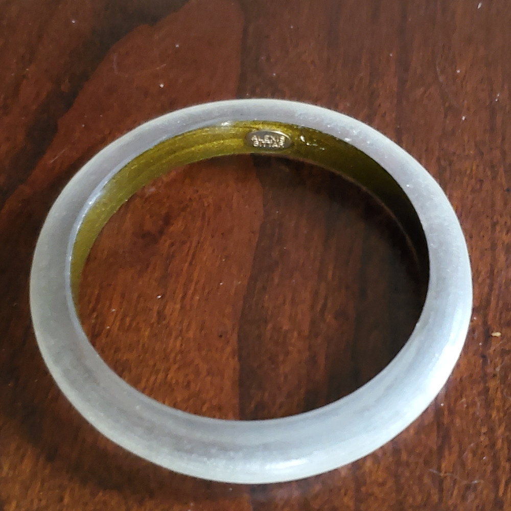 Alexis Bittar Gray and Gold Bracelet